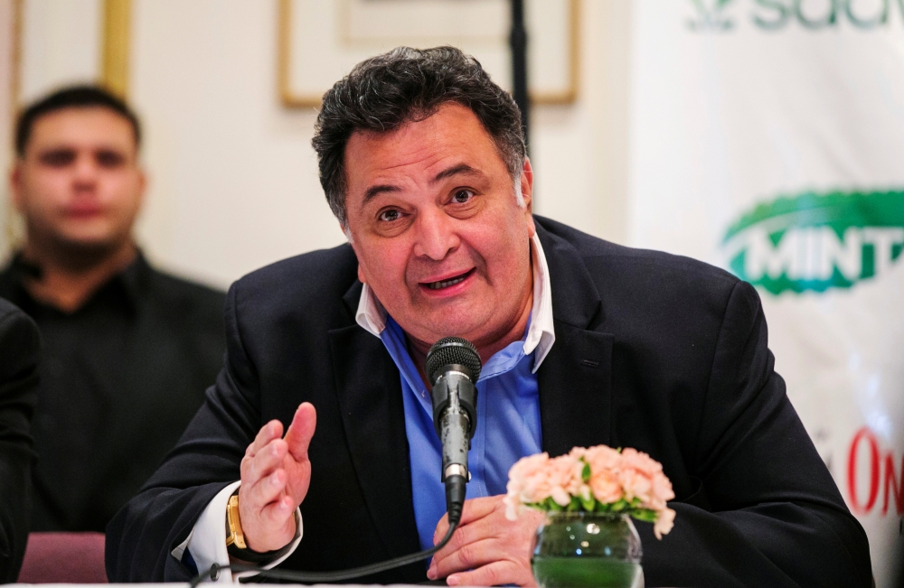 A Reuters file photo of Bollywood actor Rishi Kapoor. REUTERS/Lucas Jackson/File Photo