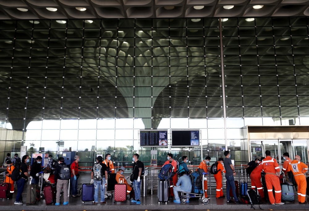 File photo of Mumbai Airport in India used for representation