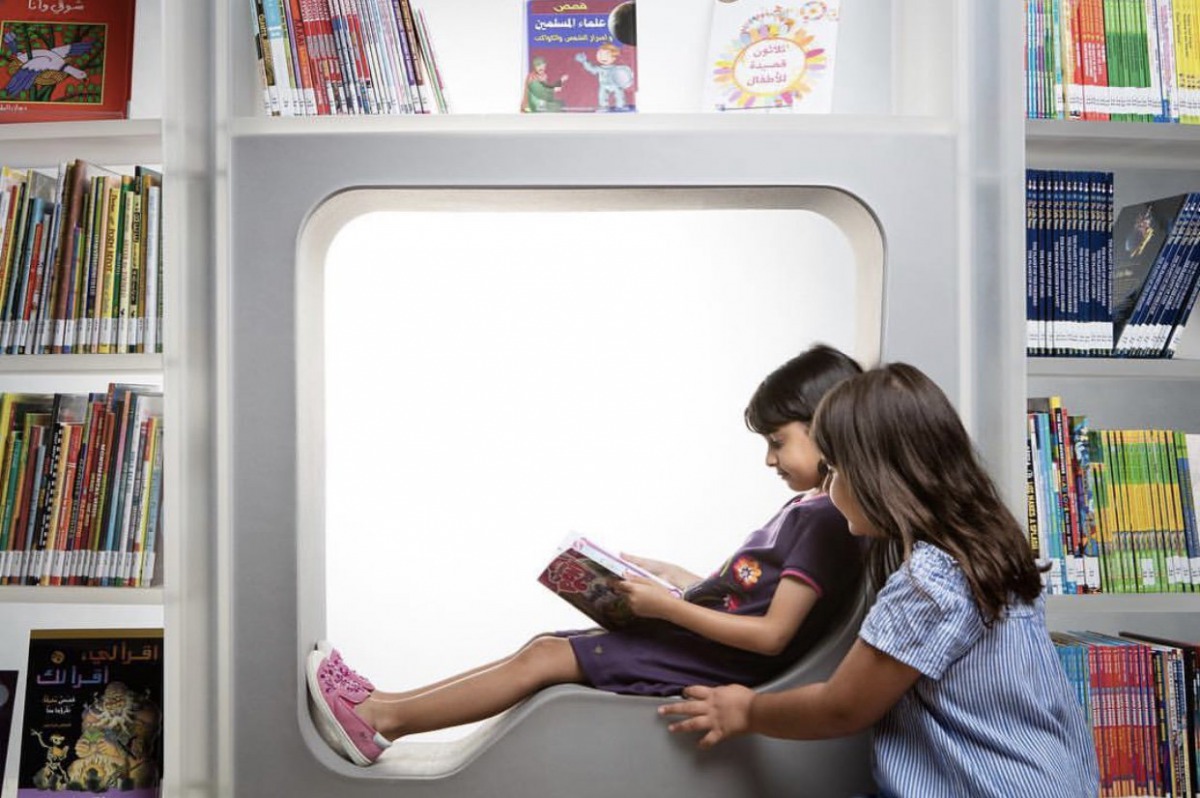 Staff members from the Children’s Library both live-streamed and pre-recorded stories for children during the holy month.