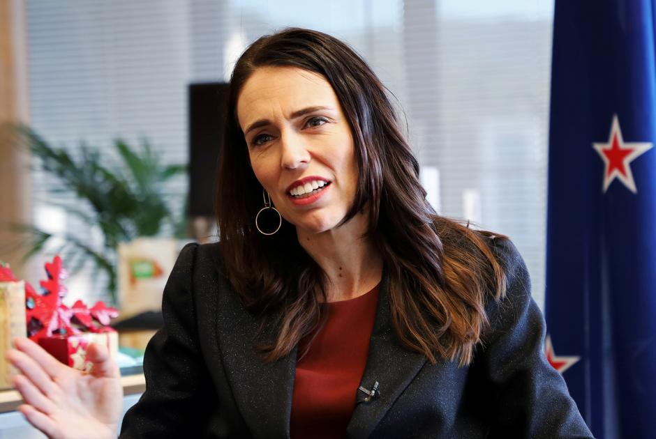 FILE PHOTO: New Zealand's Prime Minister Jacinda Ardern speaks during an interview with Reuters in Wellington, New Zealand, December 11, 2019. REUTERS/Yiming Woo
