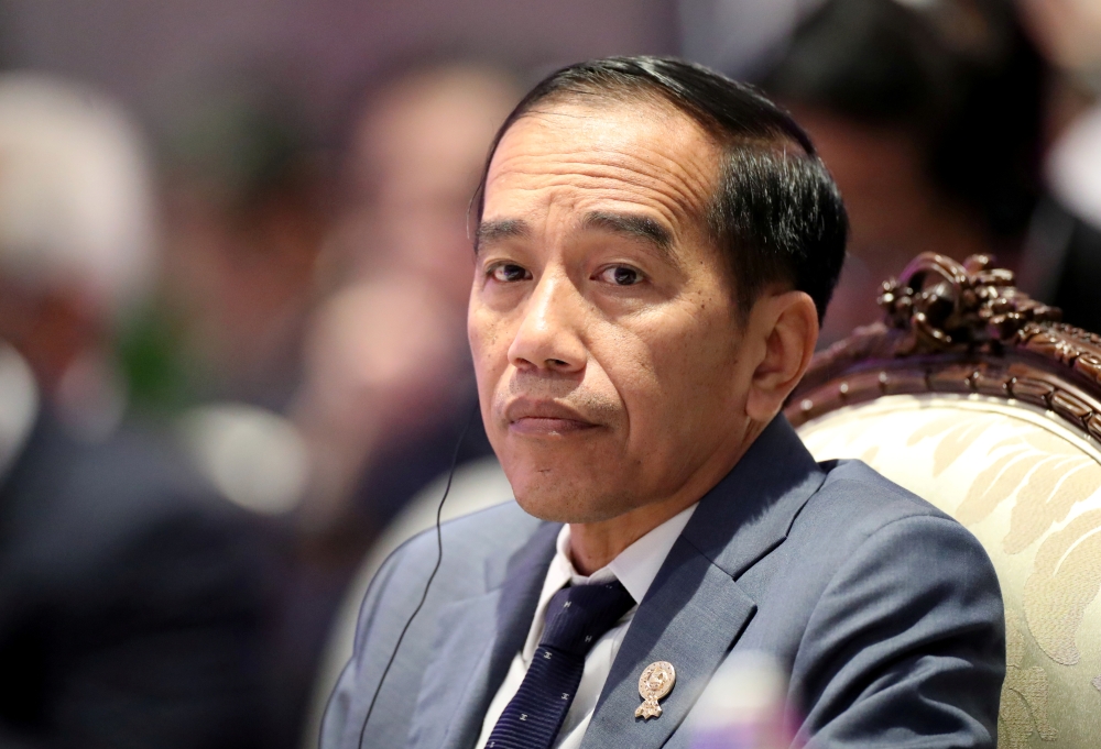Indonesian President Joko Widodo attends an ASEAN leaders summit in Bangkok, Thailand, November 3, 2019. REUTERS/Soe Zeya Tun/File Photo