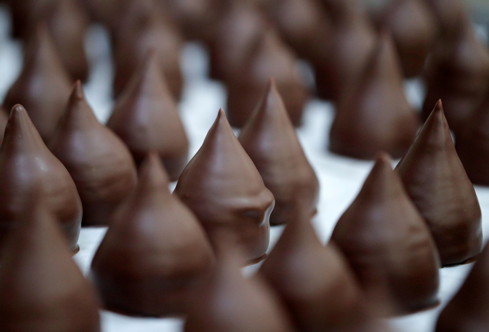 Confectionery is seen at L. Heiner confectioner's production facility in Vienna, Austria, April 18, 2018. REUTERS/Heinz-Peter Bader/File Photo