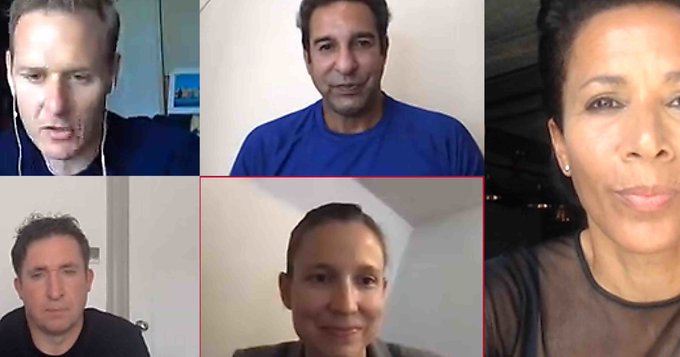 A screengrab from the 'Mental Health & Sport: The challenge of balancing risk with reward' webinar.
