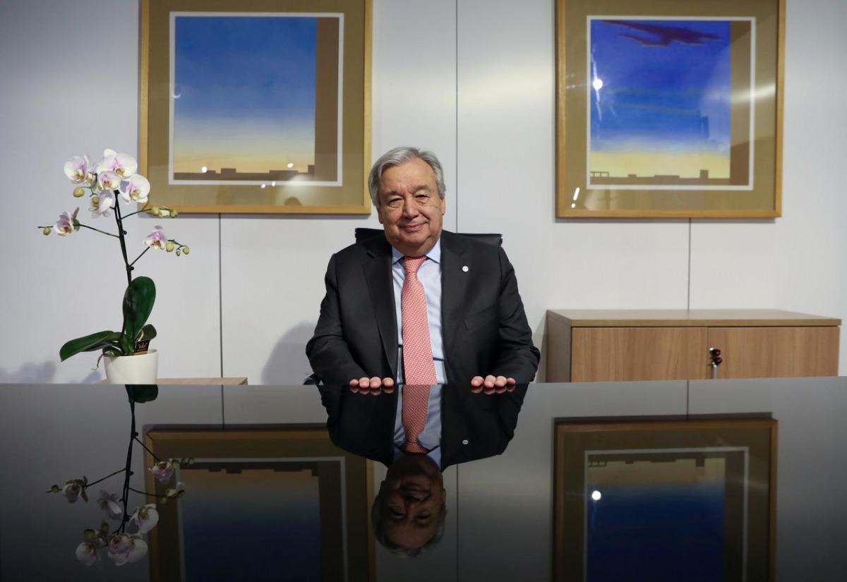 File picture of United Nations Secretary-General Antonio Guterres. REUTERS/Susana Vera
