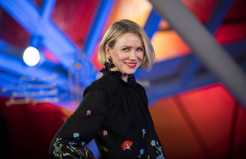 In this file photo taken on November 29, 2019 British actress Naomi Watts attends the opening ceremony of the 18th edition of the Marrakech International Film Festival in Marrakech. AFP / FADEL SENNA
