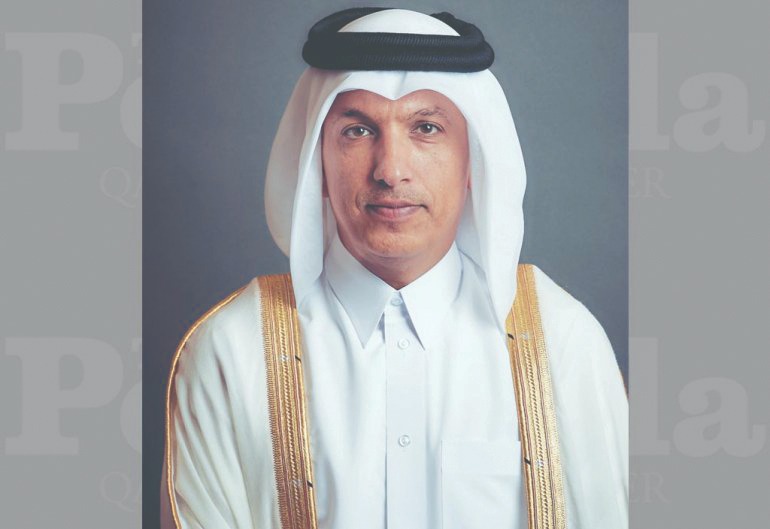 Minister of Finance H E Ali Shareef Al Emadi.