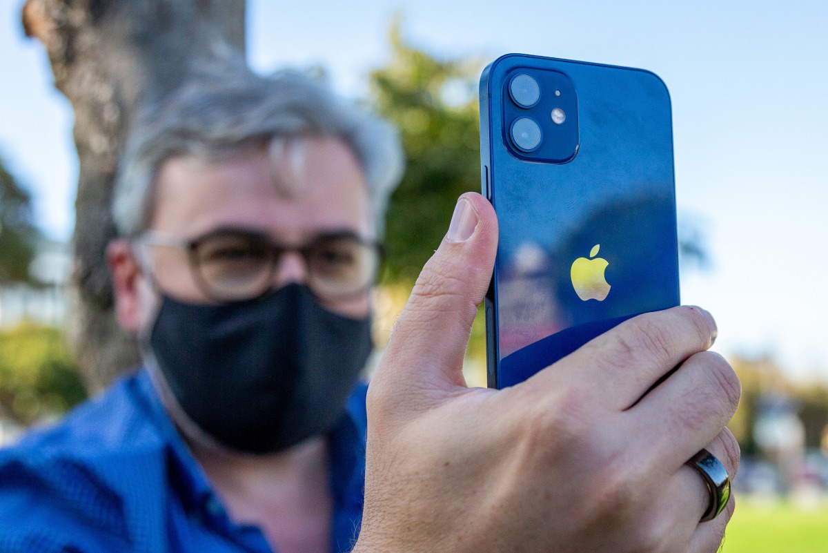 Tech columnist Geoffrey A. Fowler used questions from Washington Post readers to review the iPhone 12. Picture: Washington Post photo by Heather Kelly