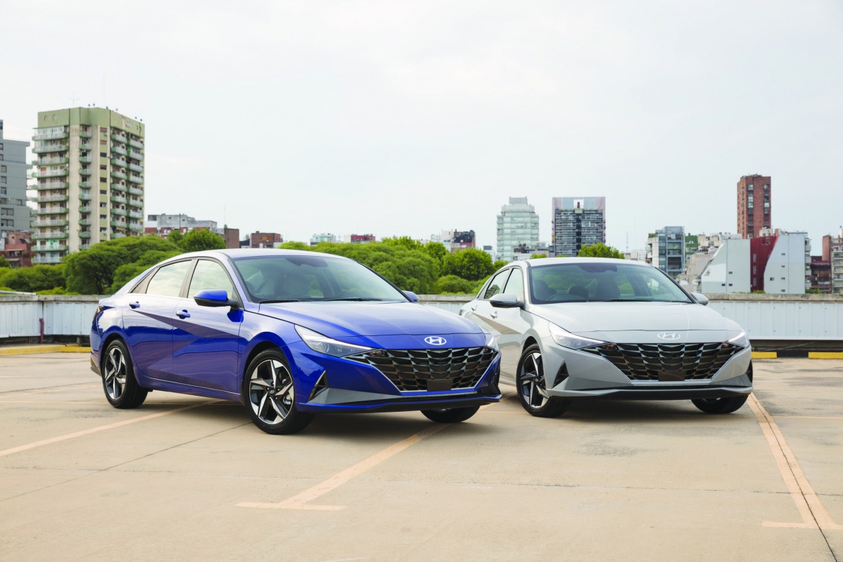 The all-new Elantra models which are now available in countries across the Middle East and Africa (MEA) market.
