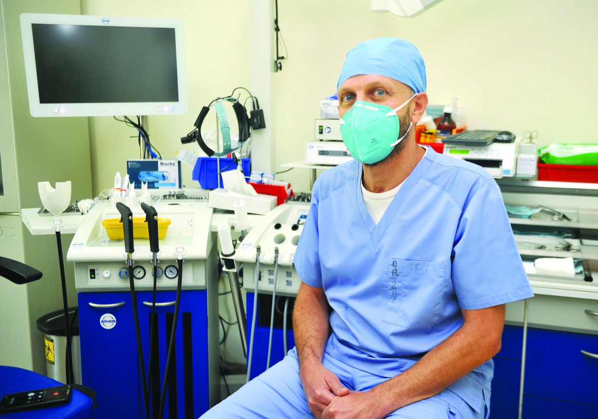 Dr. Aref Awa, Consultant ENT Surgeon and Head of the ENT Surgery Department.