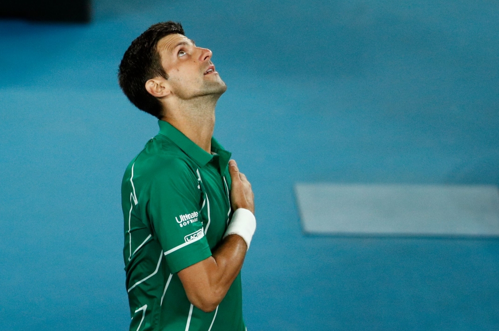 File photo of Novak Djokovic