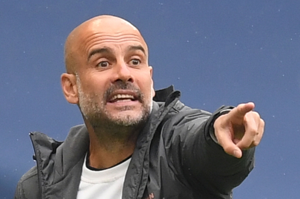 Manchester City's Spanish manager Pep Guardiola. AFP / POOL / Michael Regan 