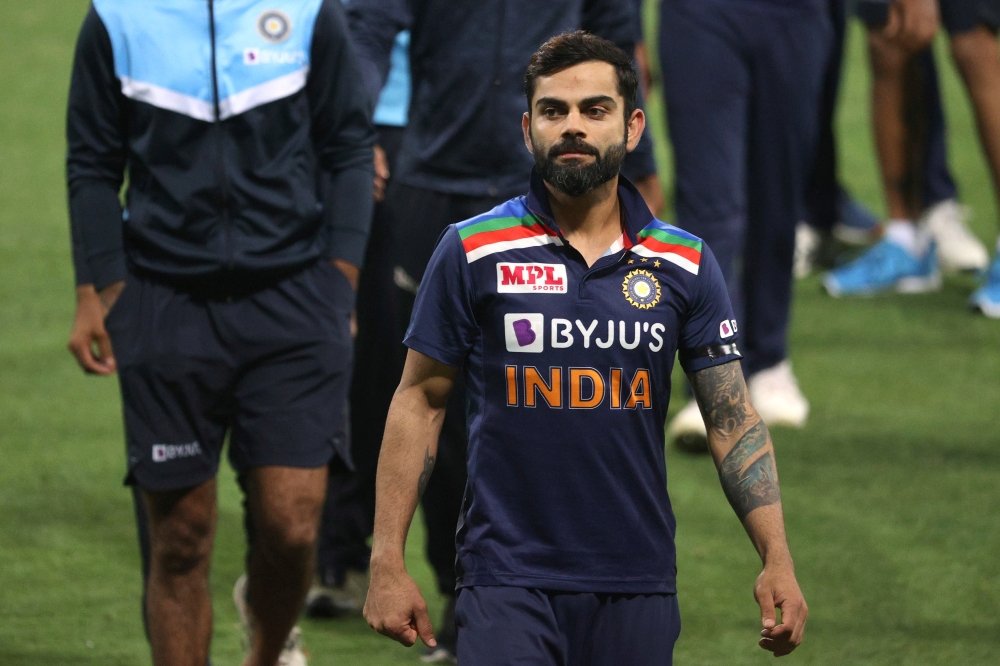 Cricket - First One Day International - Australia v India - Sydney Cricket Ground, Sydney, Australia - November 27, 2020 India's Virat Kohli after the match REUTERS/Loren Elliott
 