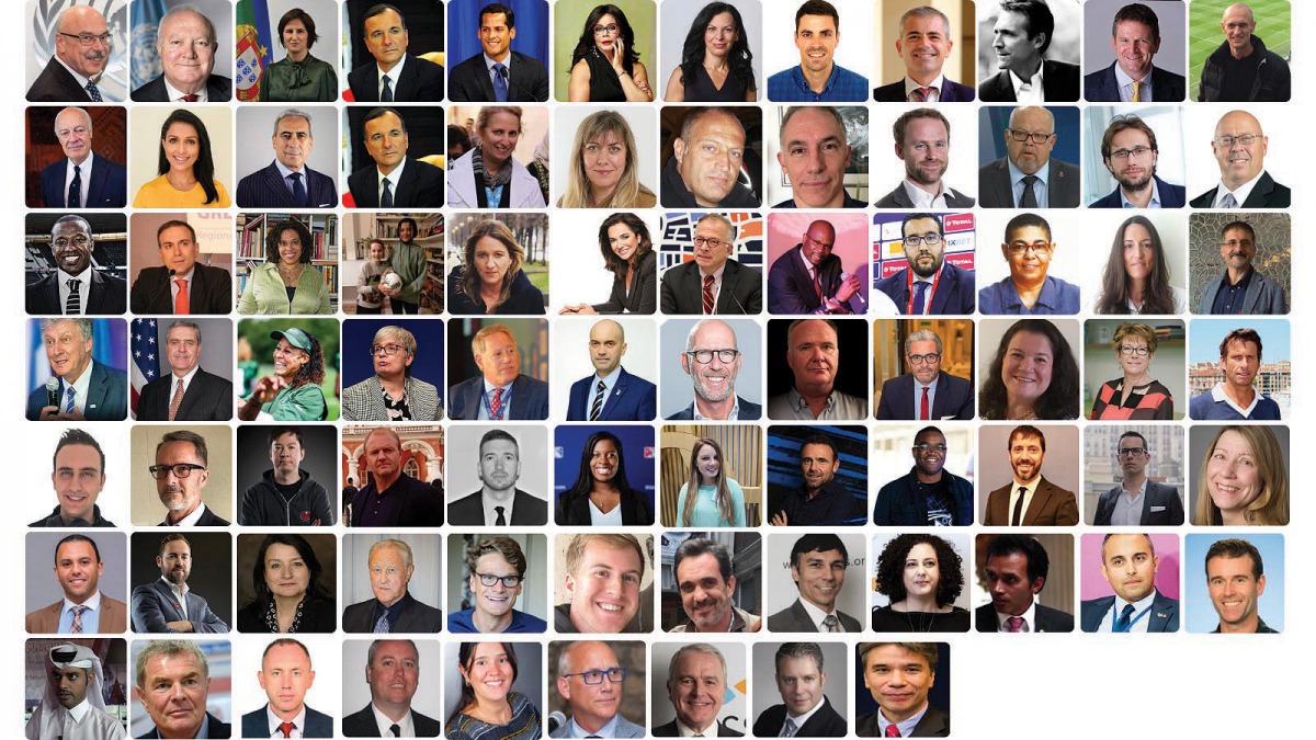 The high-profile speakers who contributed during Securing Sport 2020. 