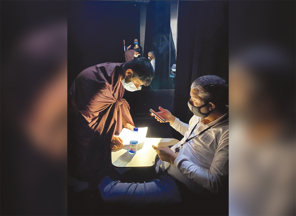 Arabic drama staged at Qatar Academy for Science and Technology.