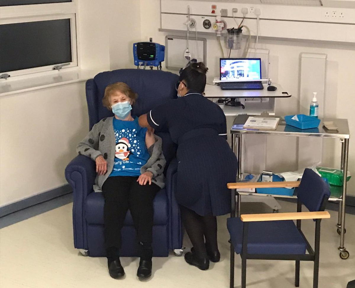 Picture from NHS England Twitter