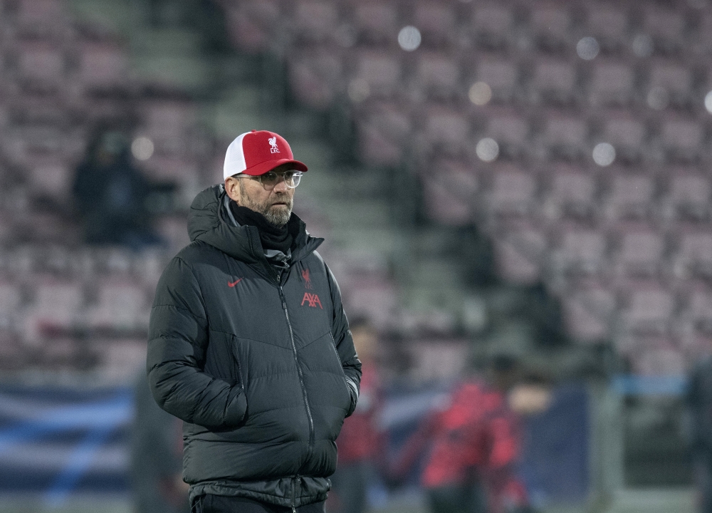 December 9, 2020 Liverpool manager Juergen Klopp Ritzau Scanpix via REUTERS/Bo Amstrup