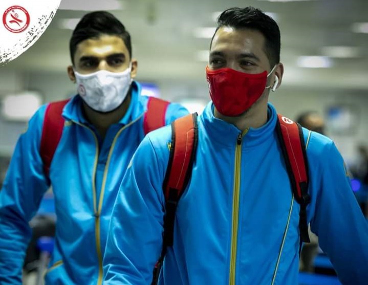 Tunisian players arrive in Doha to take part in Friendly Qatar International Tournament which begins today.    