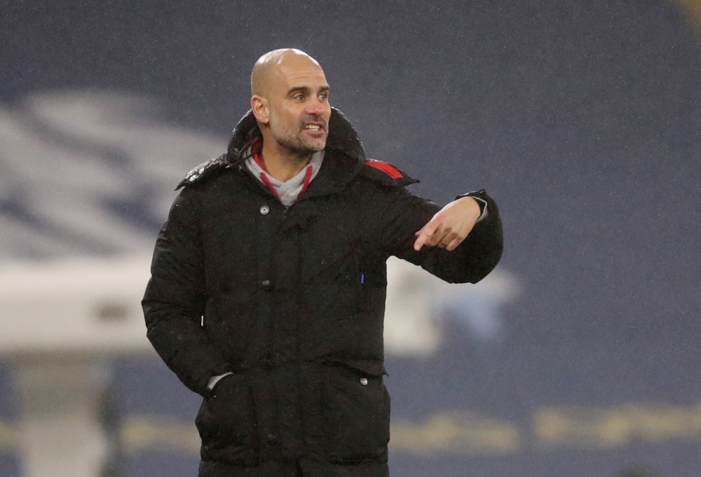 Manchester City manager Pep Guardiola