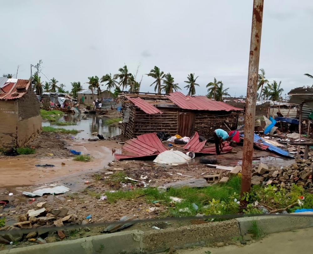 View of damage after Tropical Cyclone Eloise, in Beira, Mozambique, January 23, 2021 in this social media image obtained by REUTERS./File Photo