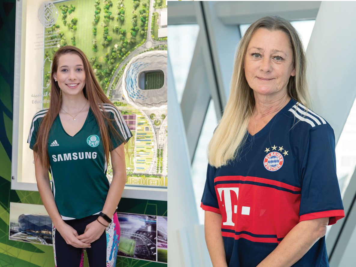 Karolina Stuksa (left) and Michaela Spranger