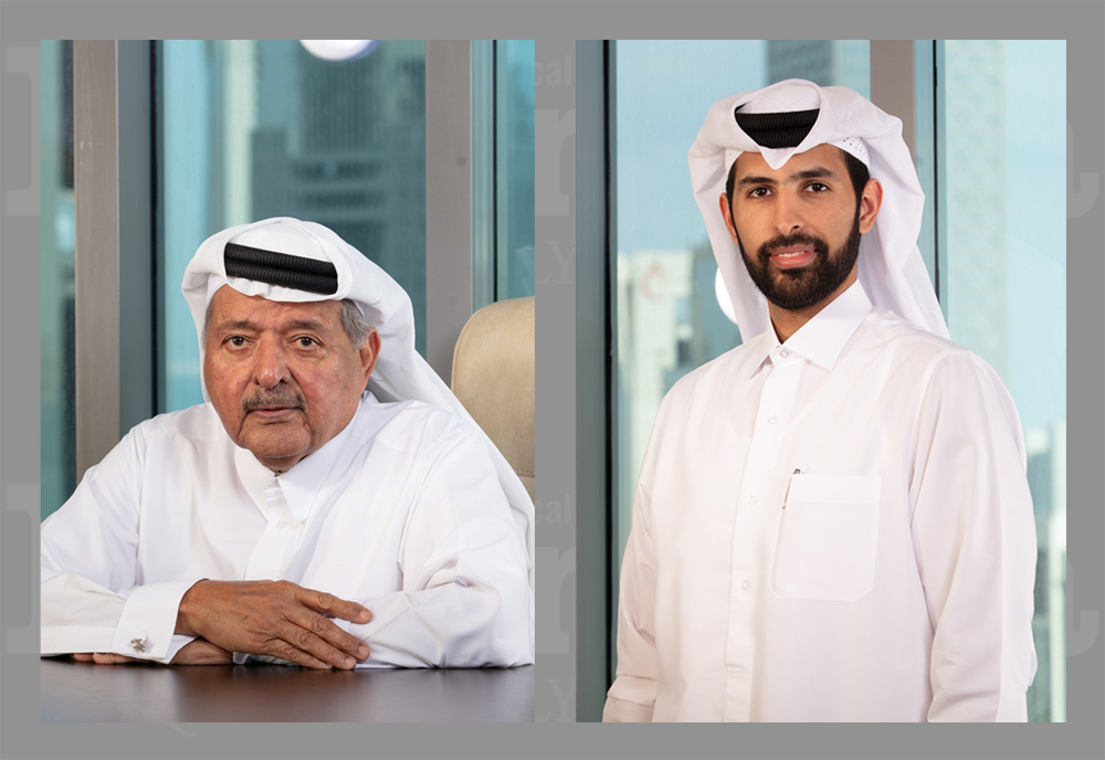 Sheikh Faisal bin Qassim Al Thani, Chairman of Aamal (left) and Sheikh Mohammed bin Faisal Al Thani, CEO and Managing Director of Aamal 