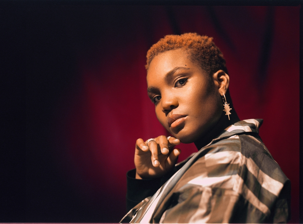 British singer-songwriter Arlo Parks poses in this undated handout picture. Courtesy Alexandra Waespi/Handout via REUTERS