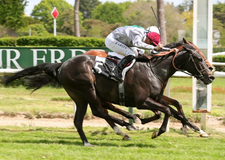 Nagano in action yesterday. 
