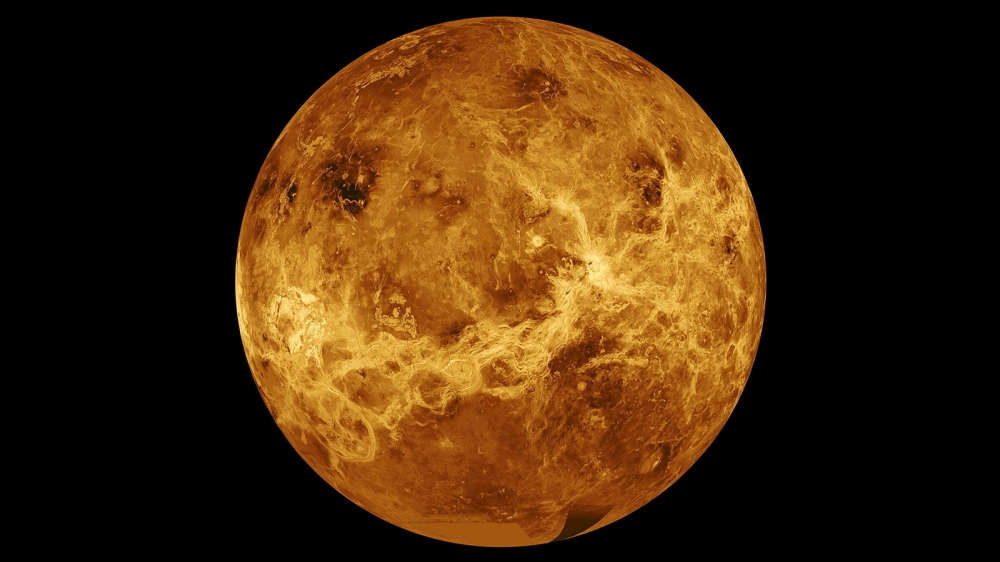 Data from NASA's Magellan spacecraft and Pioneer Venus Orbiter is used in an undated composite image of the planet Venus. NASA/JPL-Caltech/Handout via REUTERS