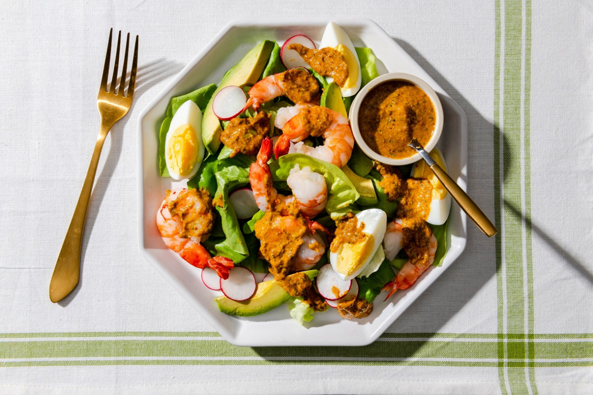 Shrimp Remoulade Salad. Photo by Laura Chase de Formigny for The Washington Post.

