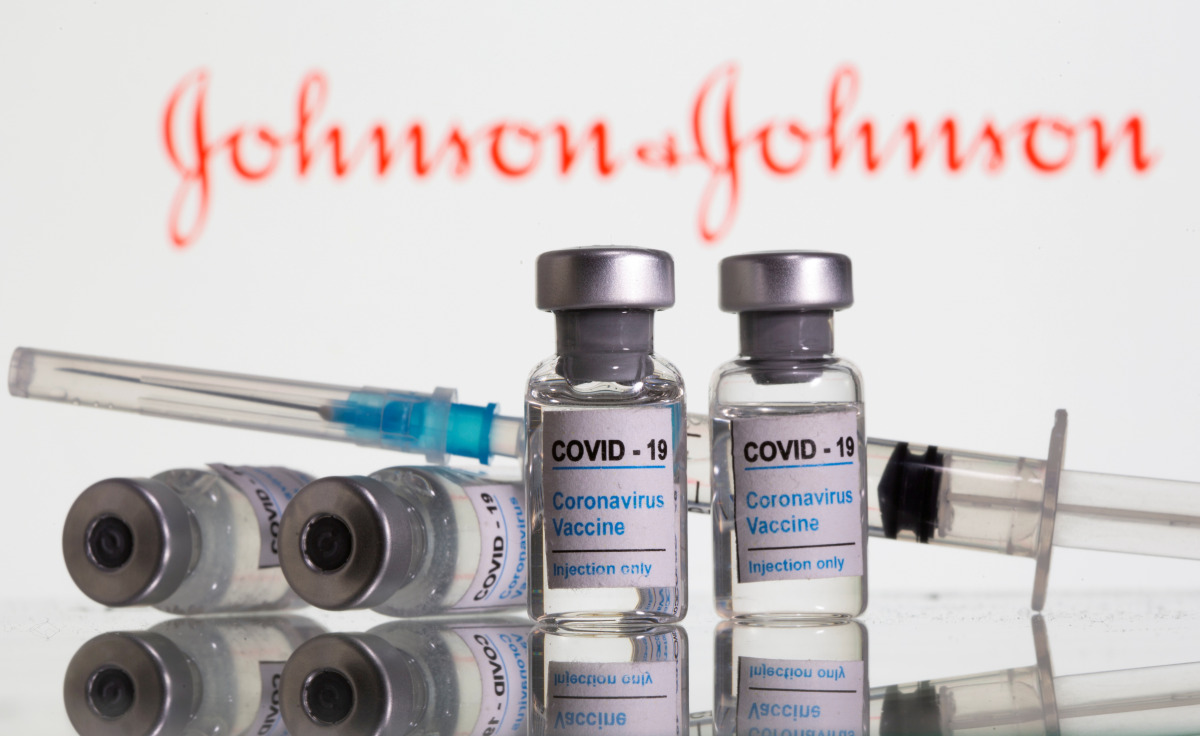 FILE PHOTO: Vials labelled 