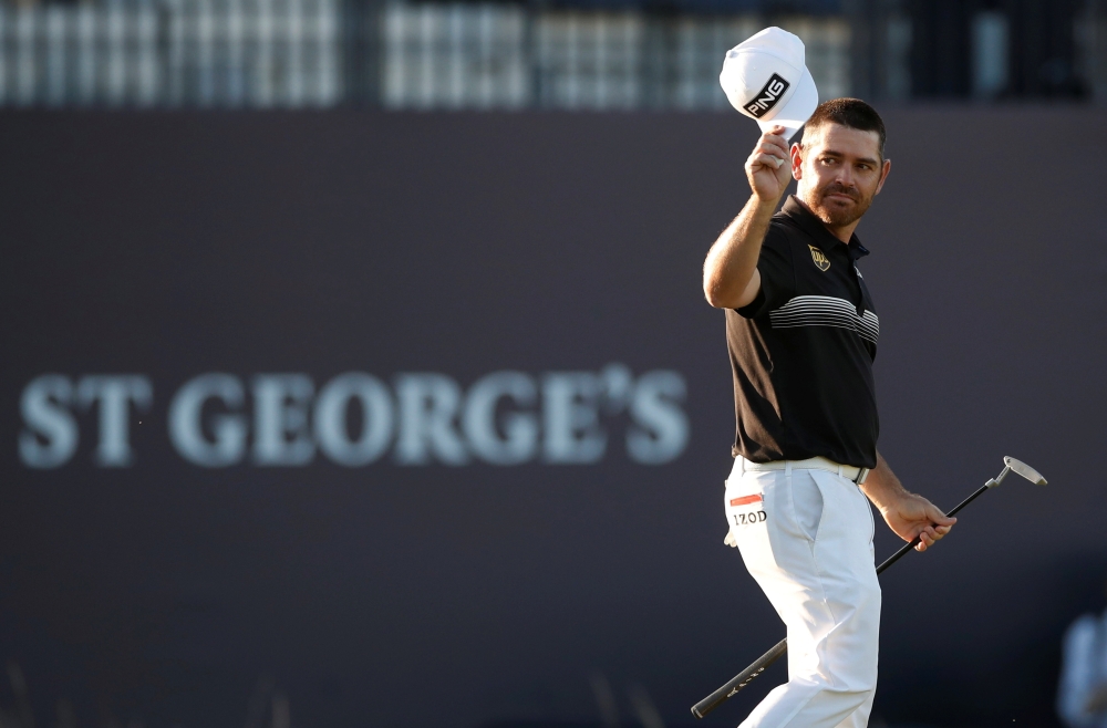 July 16, 2021 South Africa's Louis Oosthuizen during the second round REUTERS/Paul Childs