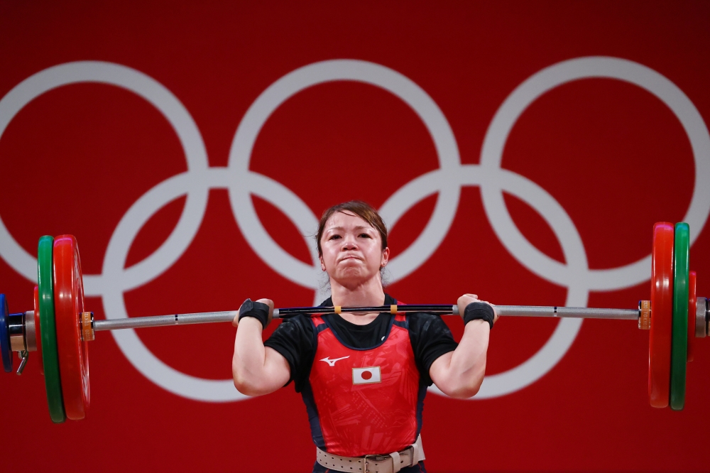 July 24, 2021. Hiromi Miyake of Japan in action. REUTERS/Edgard Garrido