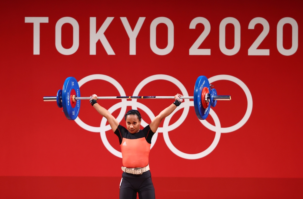 Dika Toua of Papua New Guinea in action. (Reuters/Edgard Garrido) )