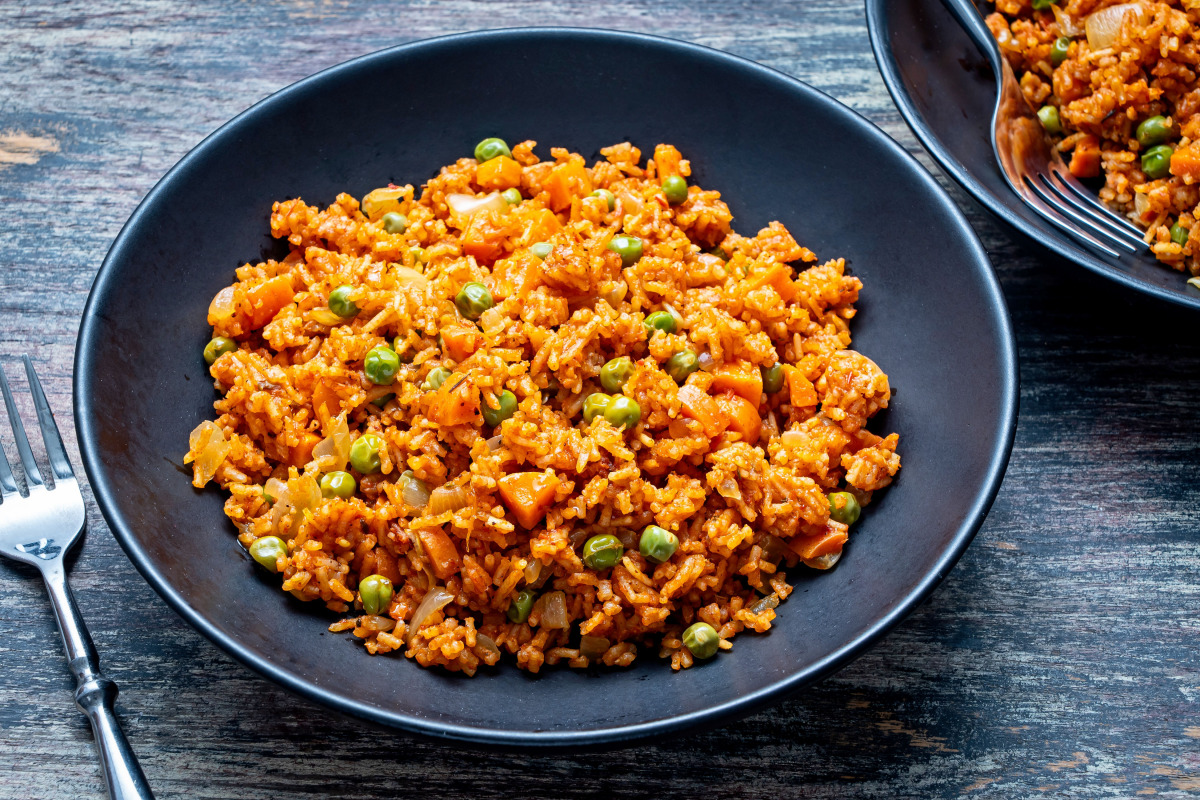 Veggie Jollof. Photo by Scott Suchman for The Washington Post.
