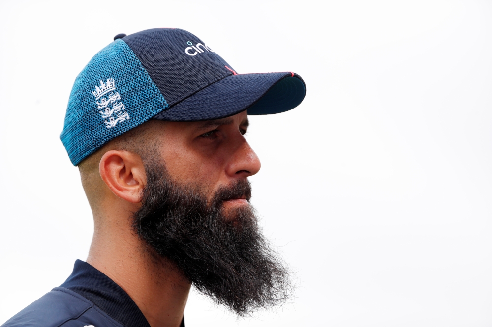  England's Moeen Ali during nets Action Images via Reuters/Andrew Couldridge/File Photo