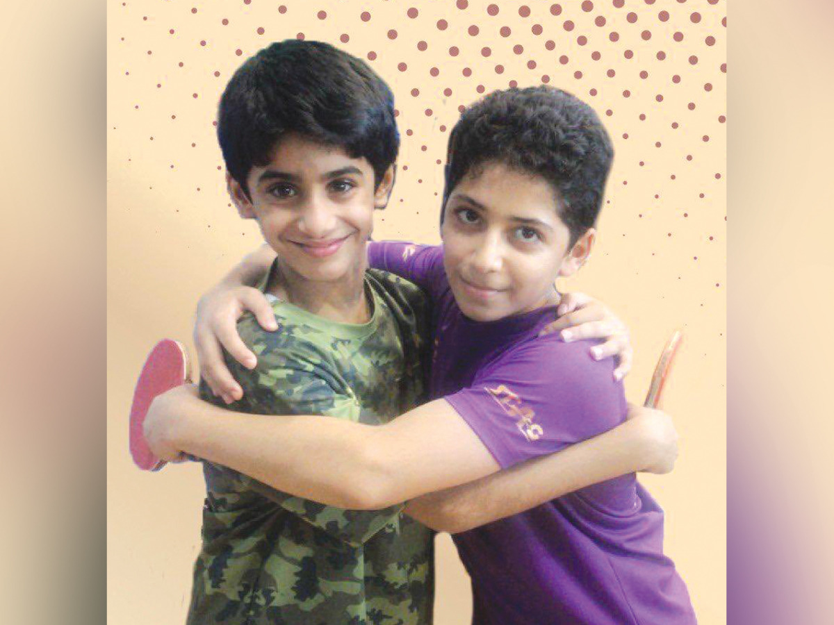 Sultan Al Kuwari (left) and Ahmed Eid