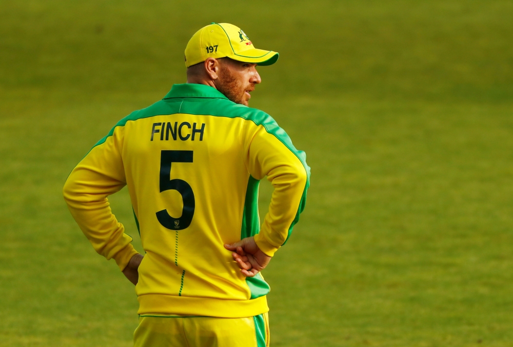 Australia's Aaron Finch Reuters/Jason Cairnduff/Pool/File Photo