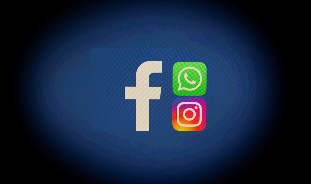Facebook, Whatsapp and Instagram logos. (REUTERS/Dado Ruvic/Illustration)