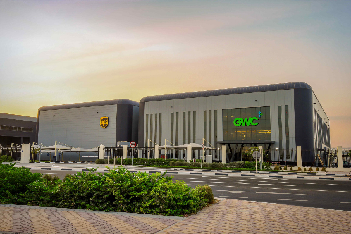 A view of the GWC and UPS buildings at Ras Bufontas Free Zone. 