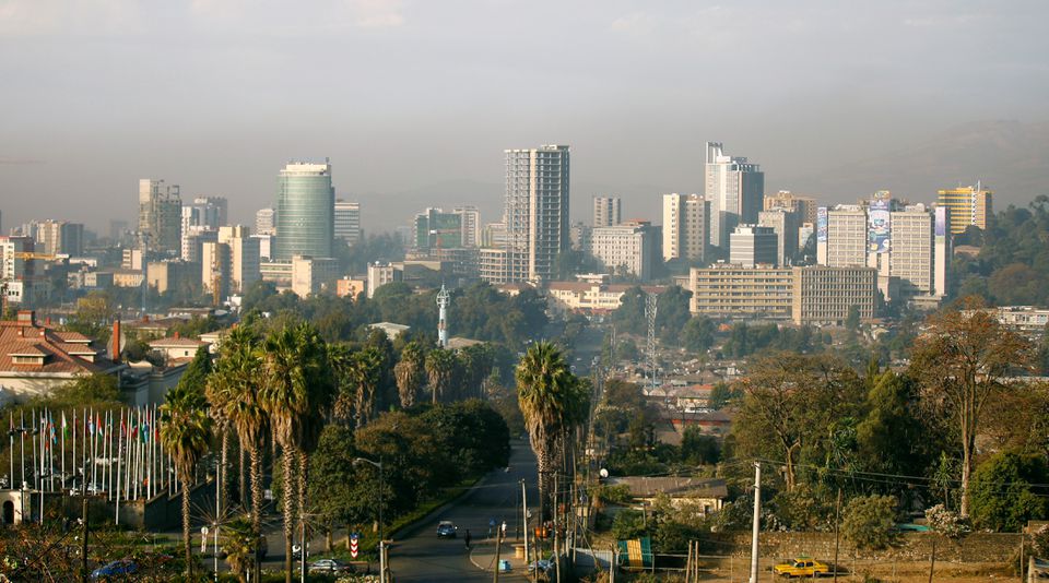 A general view shows the cityscape of Ethiopia's capital Addis Ababa, January 29, 2017. REUTERS/Tiksa Negeri/File Photo


