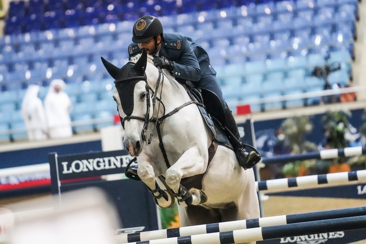 Mohammed Saeed Haidan guides Miss Chili over a fence in this file photo.