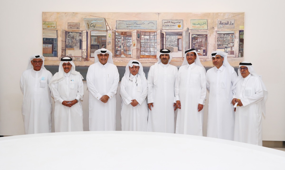 ‘Mahalat’ an art exhibition of Qatari artist Youssef Ahmed at the Msheireb Museums, Mohamed bin Jassem House at the Msheireb in Doha. Picture by: Salim Matramkot/The Peninsula
