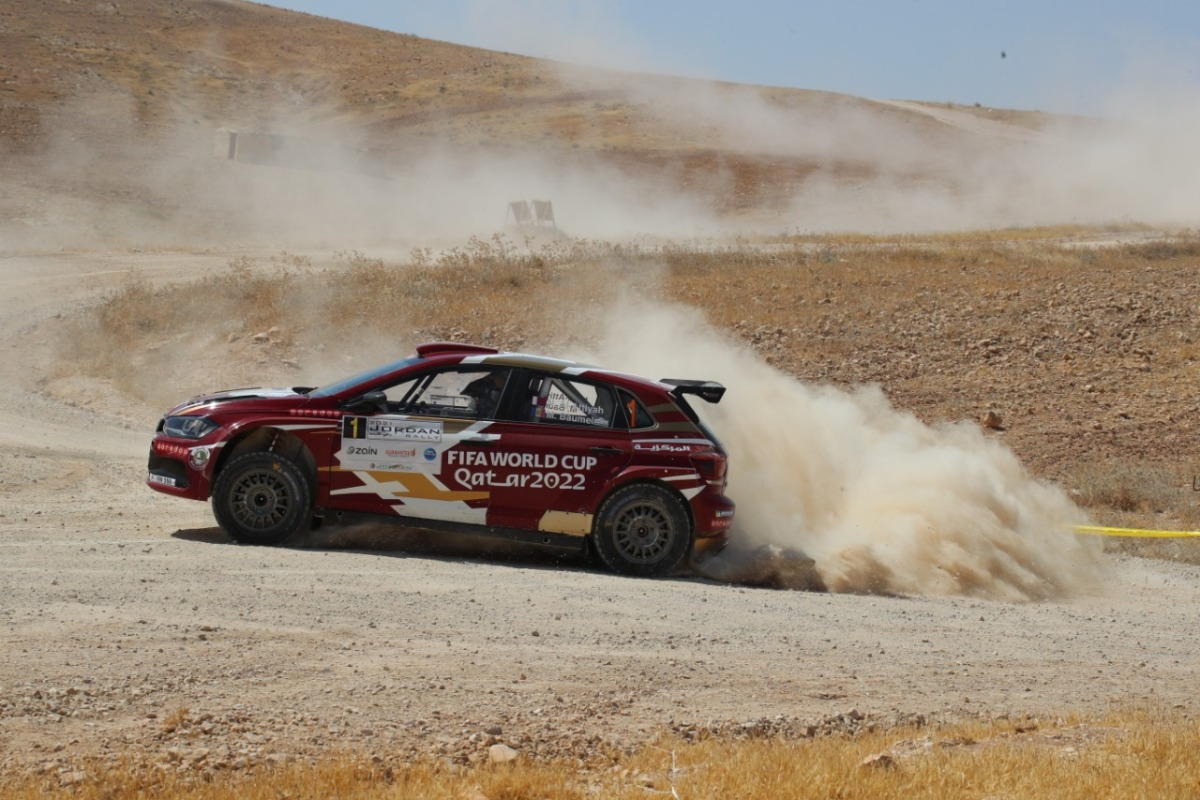 Nasser Saleh Al Attiyah on his way to a 17th MERC title in 2021.