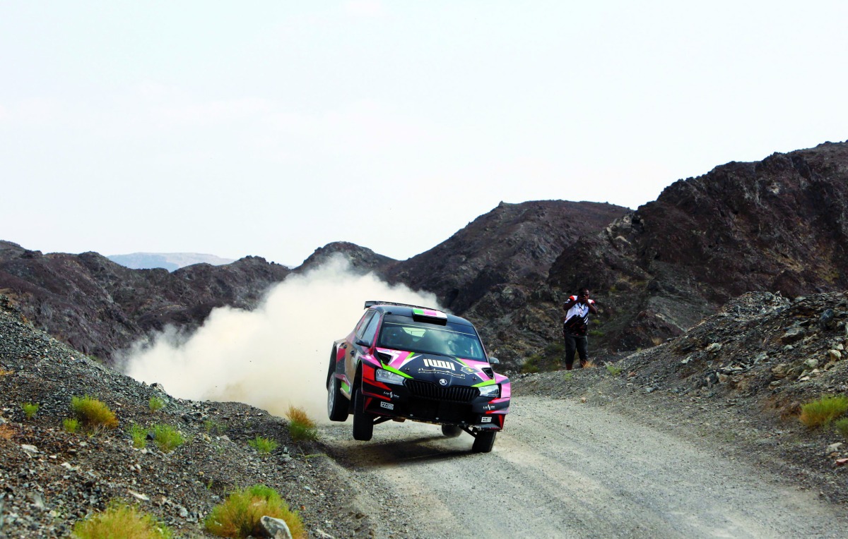 Qatar’s Nasser Khalifa Al Atya in action