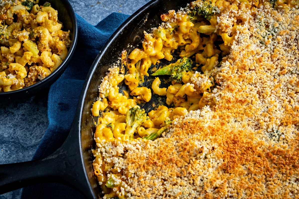 Vegan Broccoli Mac and Cheese. Photo by Scott Suchman for The Washington Post.
