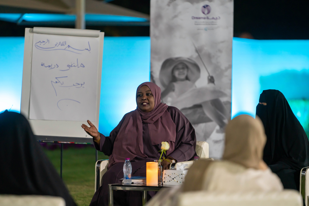 Participants during the forum ‘Our Feelings’ for foster mothers.