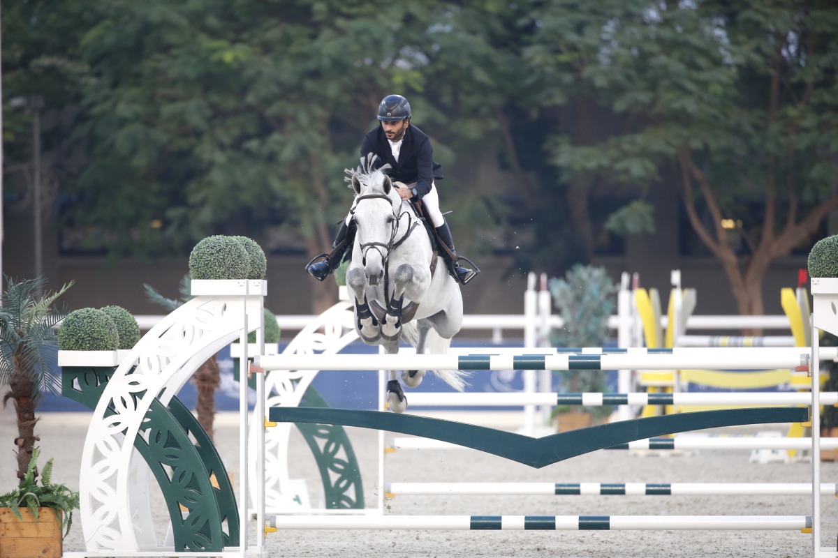 Abdullah Ali Al Ajeil and La Corona 10 in action.