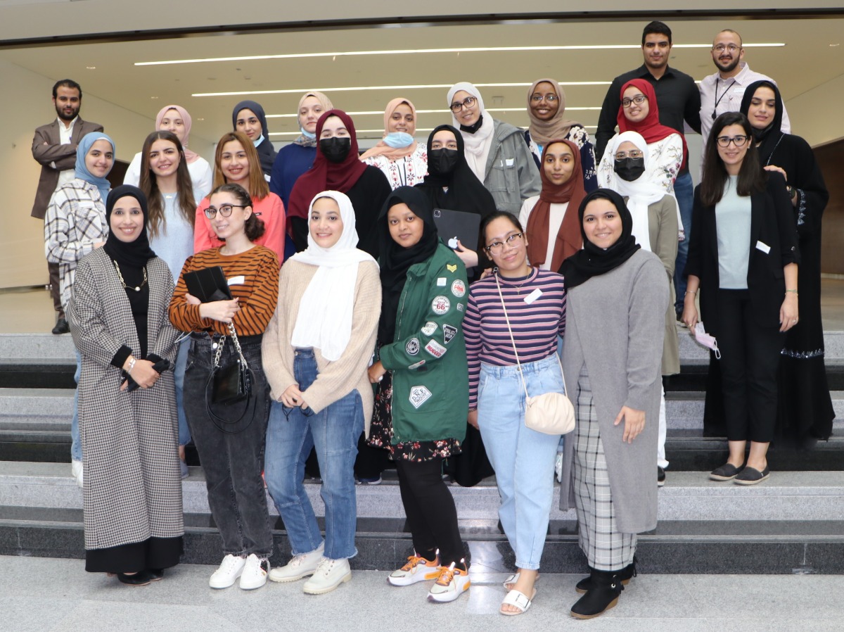 A group photo of participants at the Student Leadership Forum.