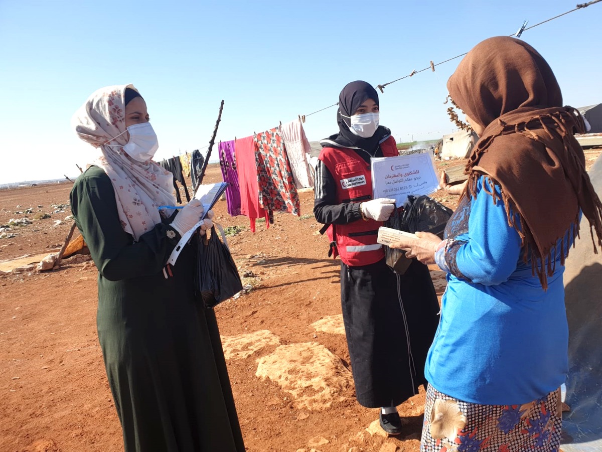 Officials during the implementation of the programme.