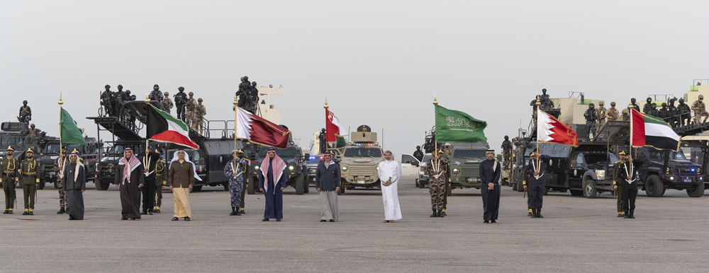  A view of joint tactical exercise of the GCC countries during Arab Gulf Security 3.